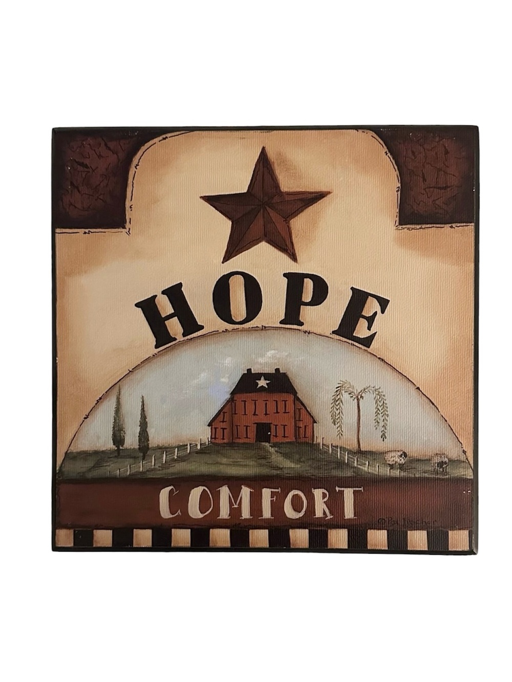 Pat Fischers 2007 Wall Art NWOT